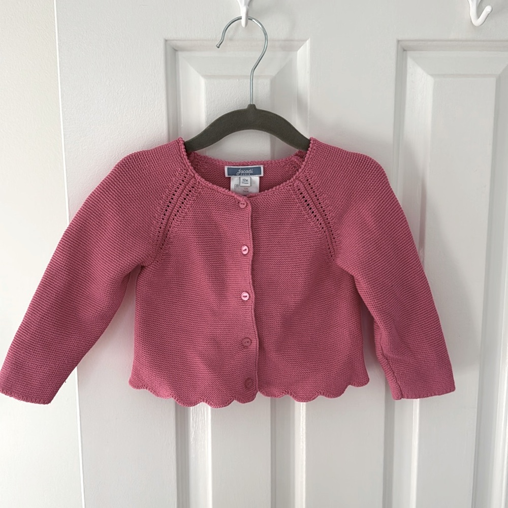 Jacadi Pink Cardigan